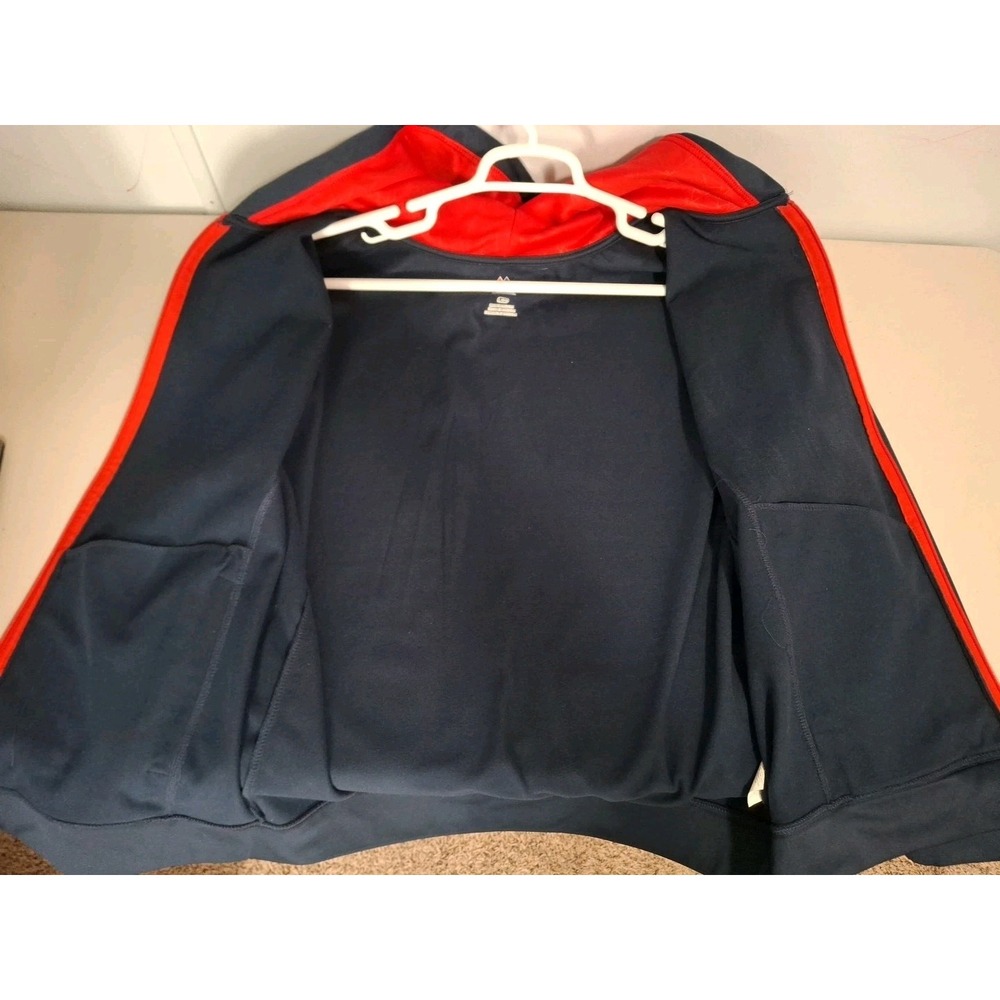 St.Louis Cardinals Large Majestic Full Zip Blue Hoodie - Picture 9 of 9